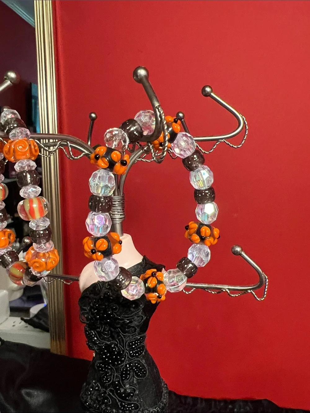Two beautiful beaded bracelets homemade